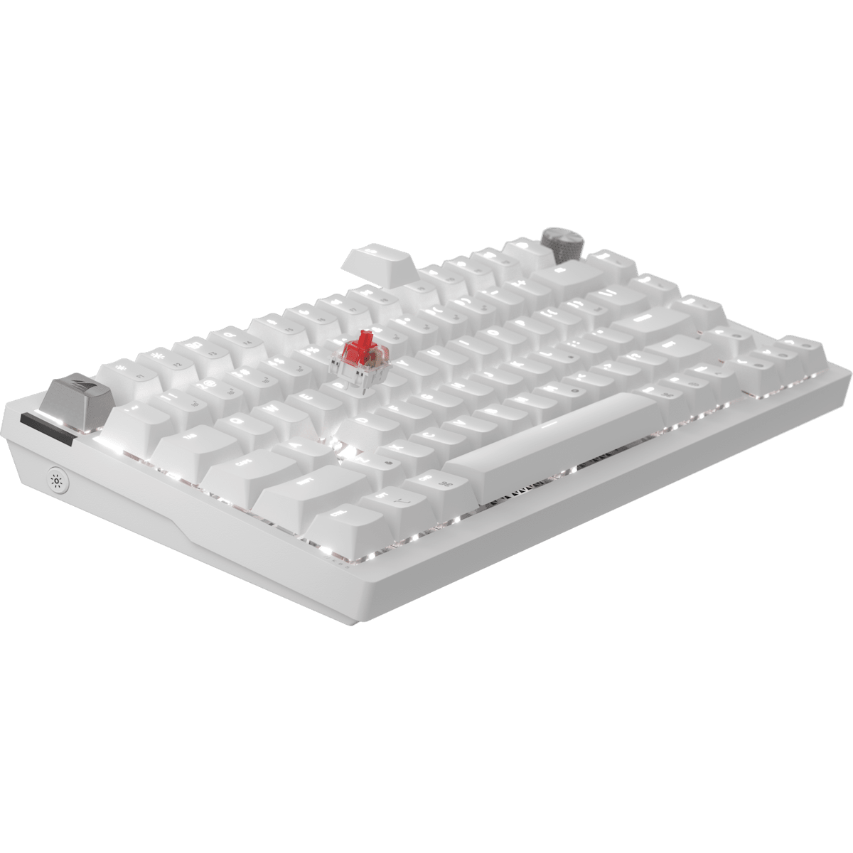 Corsair K65 Plus 75% RGB Mechanical Gaming Keyboard for Mac and PC – Frost White — фото 7