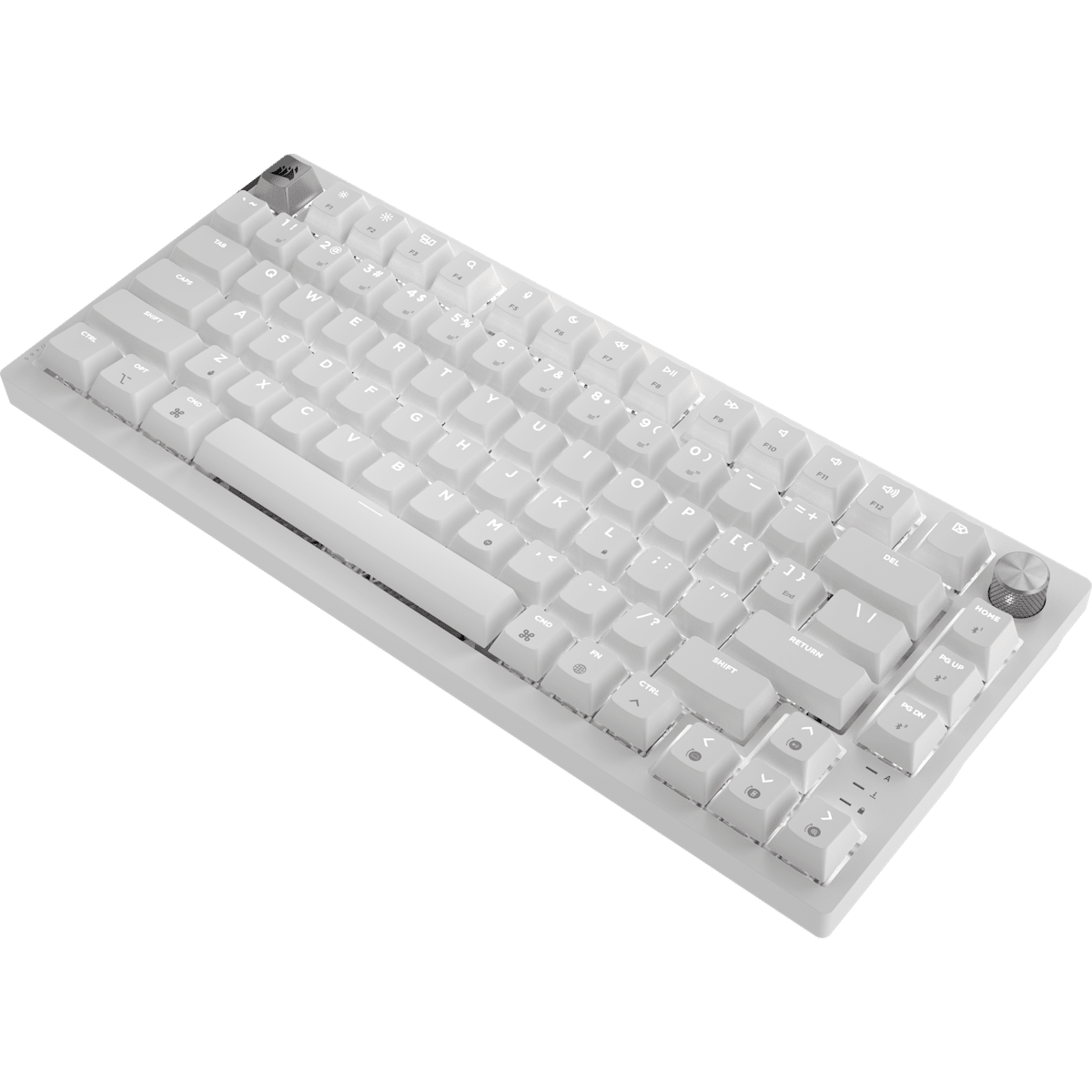 Corsair K65 Plus 75% RGB Mechanical Gaming Keyboard for Mac and PC – Frost White — фото 8