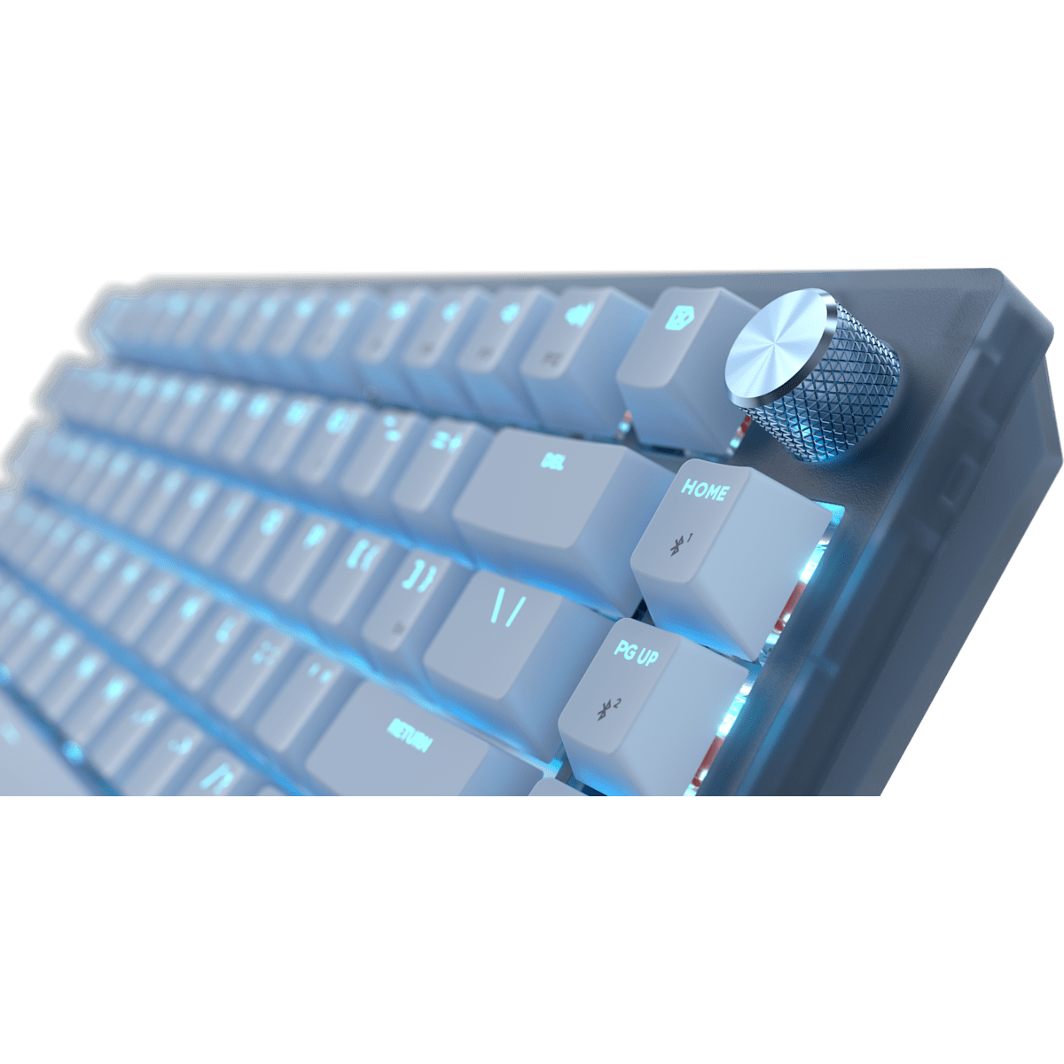 Corsair K65 Plus 75% RGB Mechanical Gaming Keyboard – Glacier Blue — фото 7