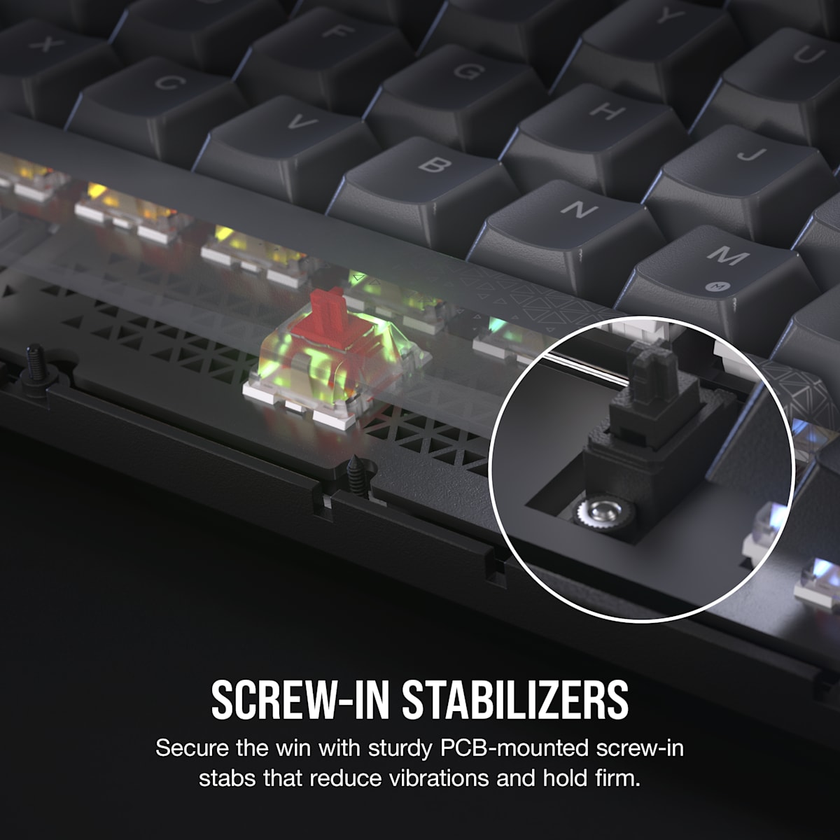 Corsair K65 Plus Wireless 75% RGB Mechanical Gaming Keyboard — фото 10
