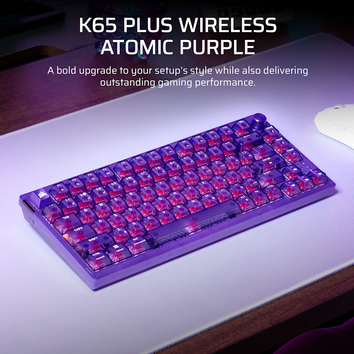 Corsair K65 Plus Wireless Mechanical Gaming Keyboard — фото 2