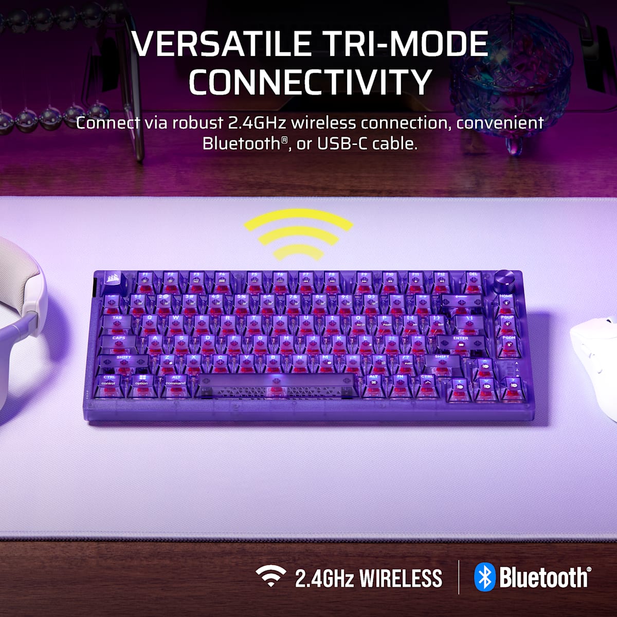 Corsair K65 Plus Wireless Mechanical Gaming Keyboard — фото 5