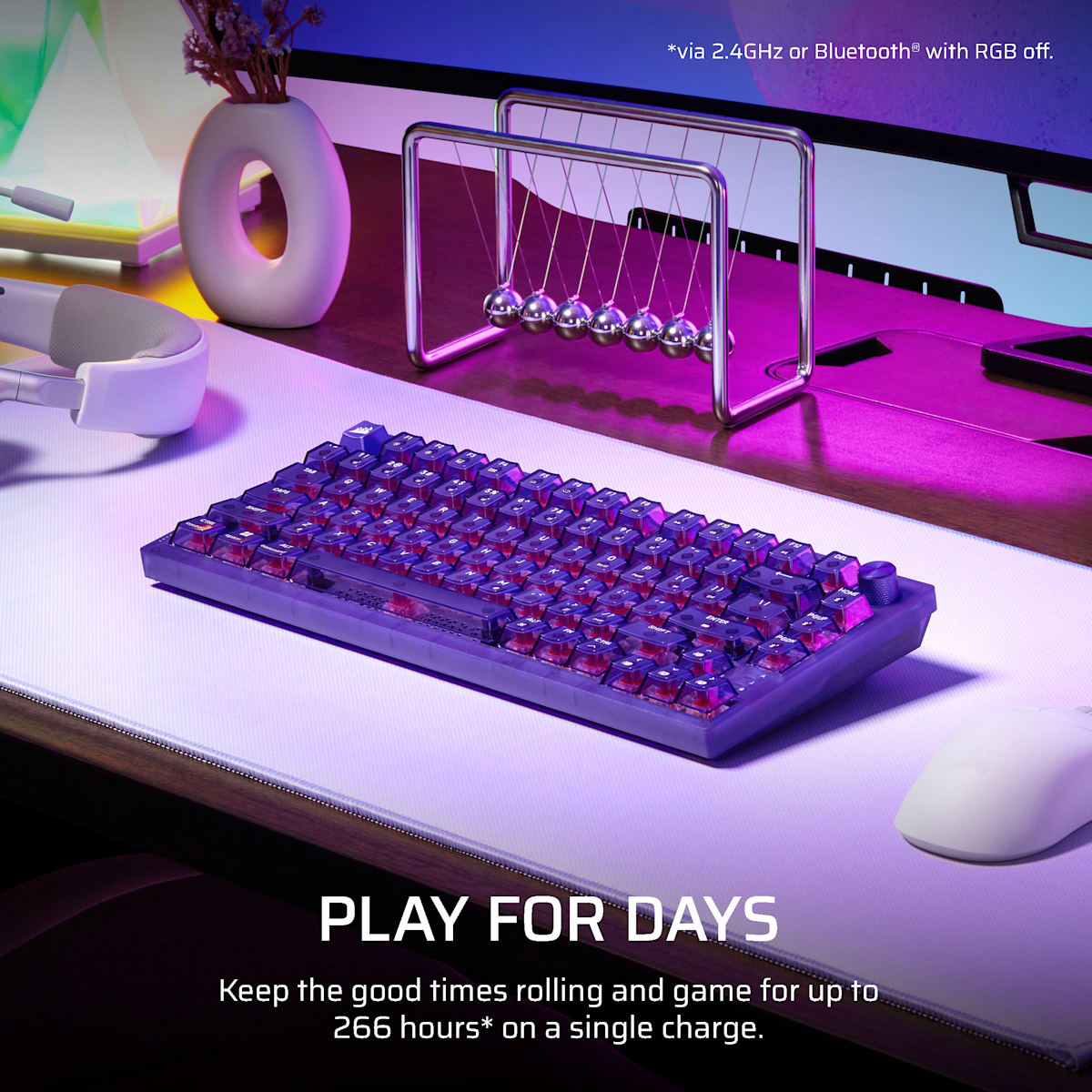 Corsair K65 Plus Wireless Mechanical Gaming Keyboard — фото 6
