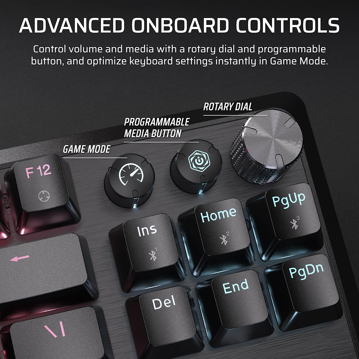Corsair K70 Core Tkl Wireless Rgb Mechanical Gaming Keyboard, цвет: Красный — фото 7