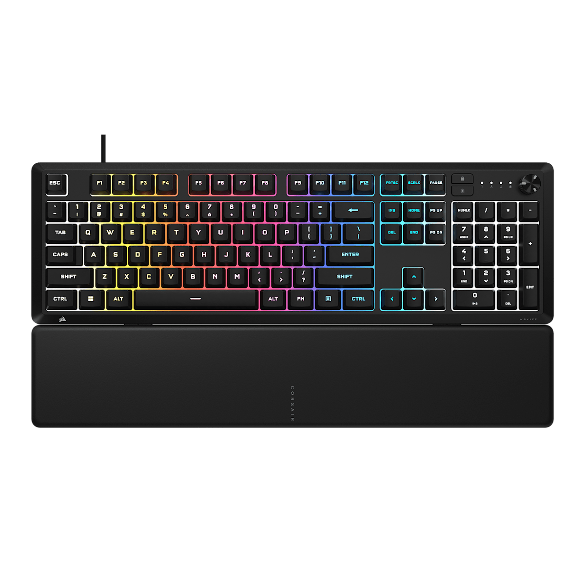 Corsair Skiff 100 Gaming Keyboard, цвет: Na - North American Layout — фото 1