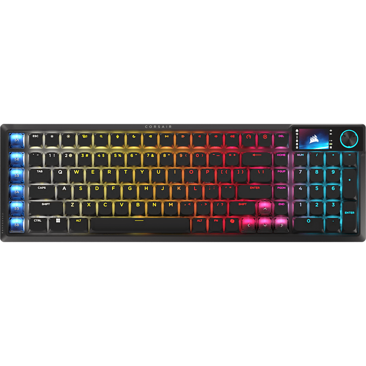 Corsair Vanguard Air 99 Wireless Optical-Mechanical Gaming Keyboard, цвет: Чёрный