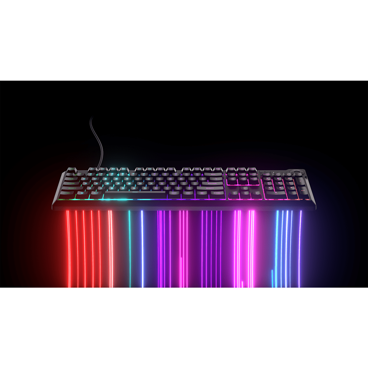 Corsair K55 Core Rgb Gaming Keyboard, цвет: Чёрный — фото 10