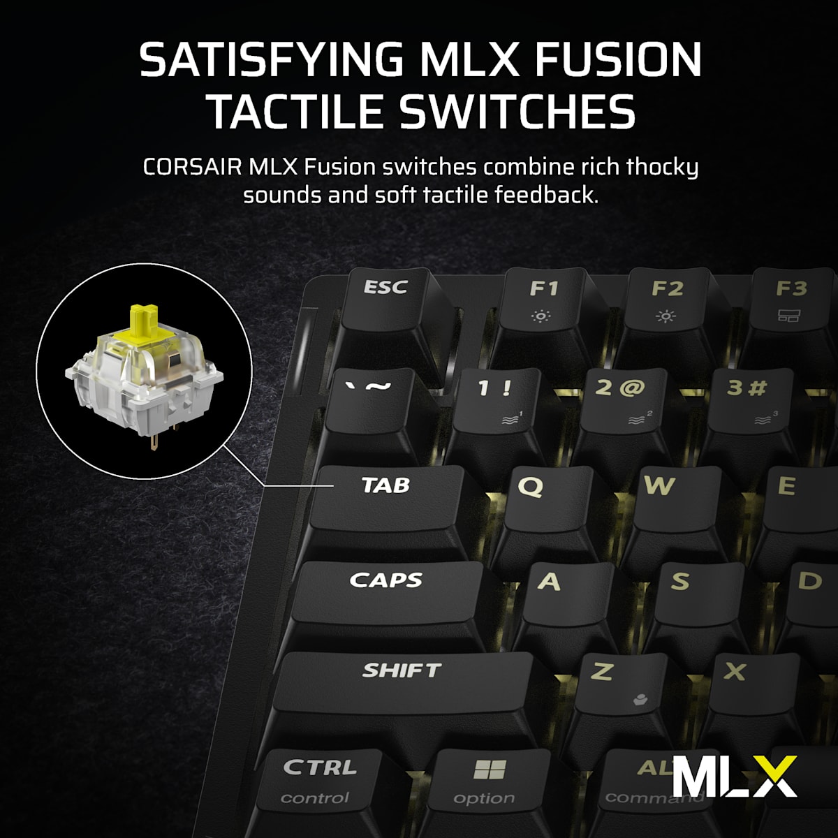 Corsair K65 Plus Wireless Tactile 75% RGB Mechanical Gaming Keyboard — фото 4