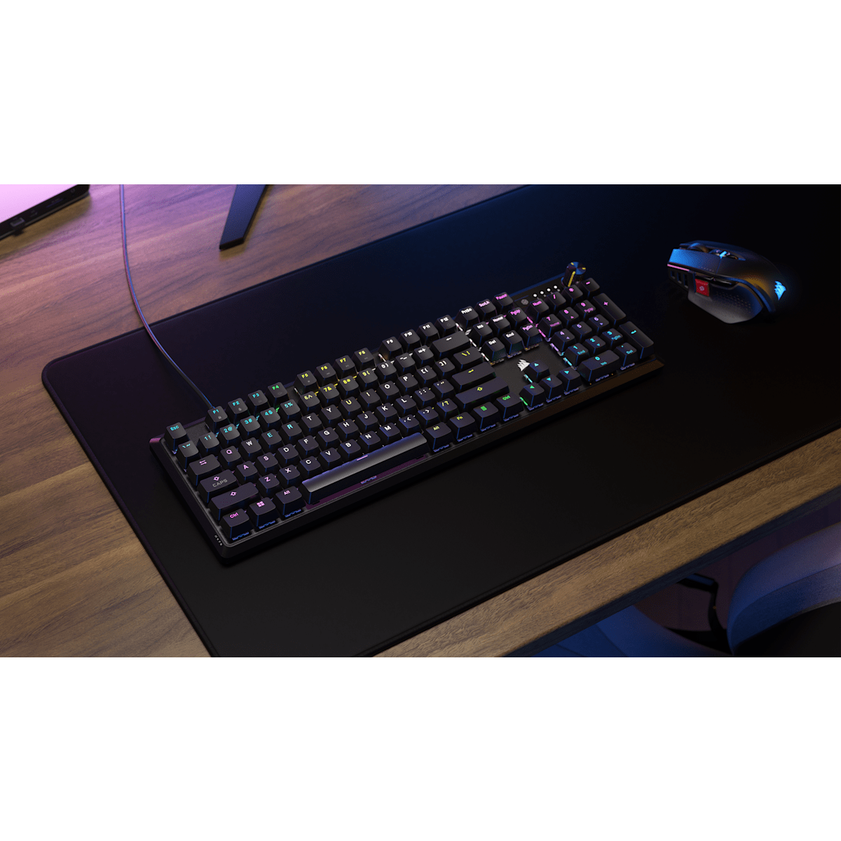 Corsair K70 Core Rgb Mechanical Gaming Keyboard, цвет: Чёрный — фото 9