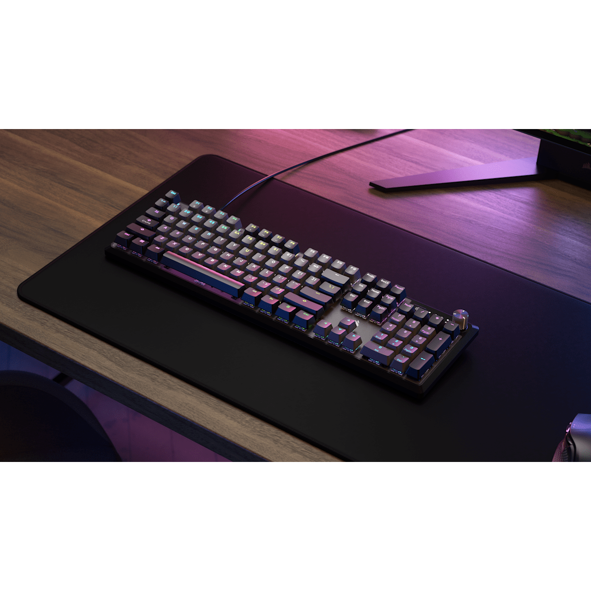 Corsair K70 Core Rgb Mechanical Gaming Keyboard — Steel Grey, цвет: Стальной серый — фото 10