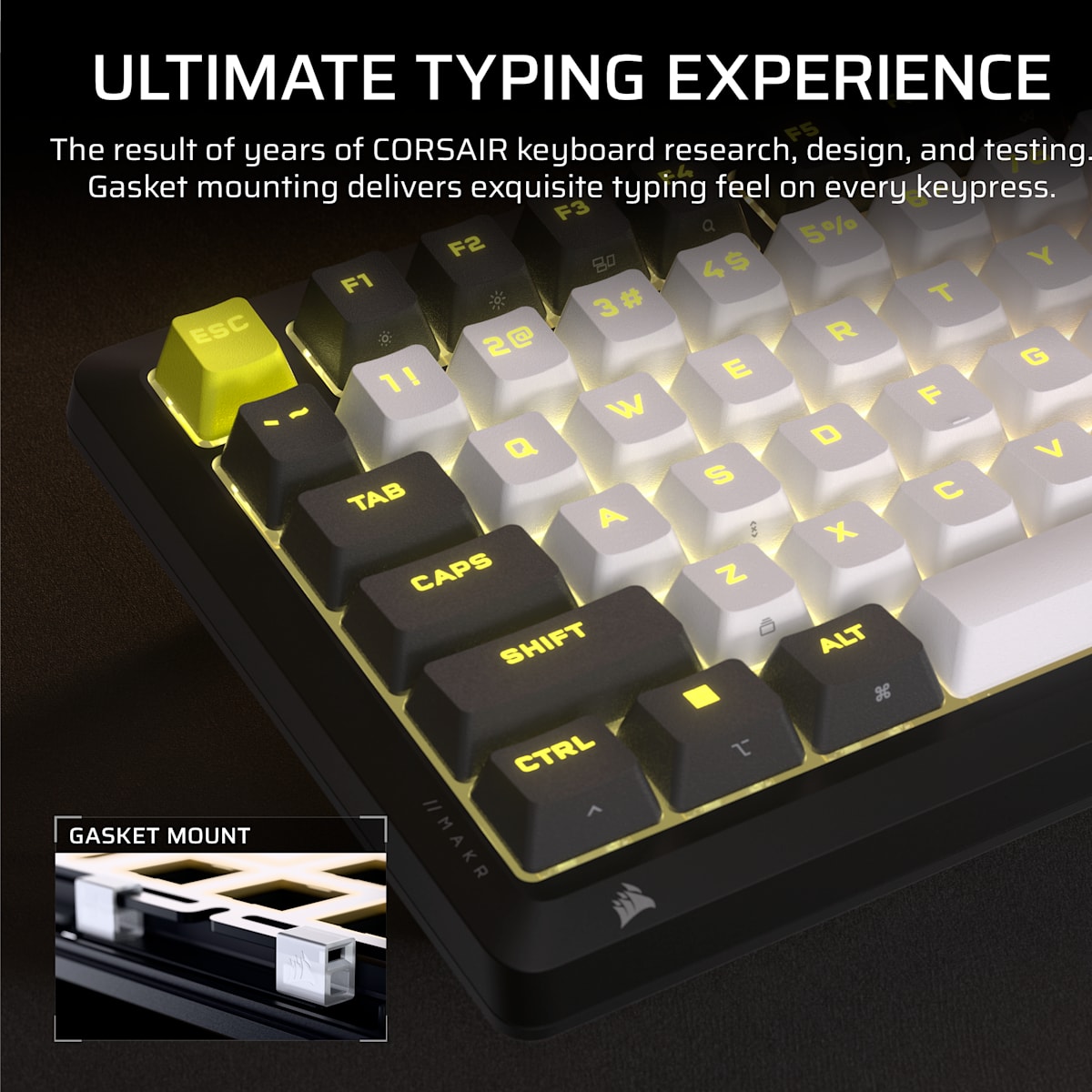 Corsair Makr Pro 75 Hall Effect DIY Keyboard, цвет: Na - North American Layout — фото 10
