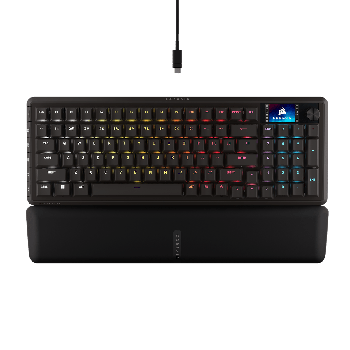 Corsair Vanguard Pro 96 Hall Effect Gaming Keyboard, цвет: Чёрный — фото 1