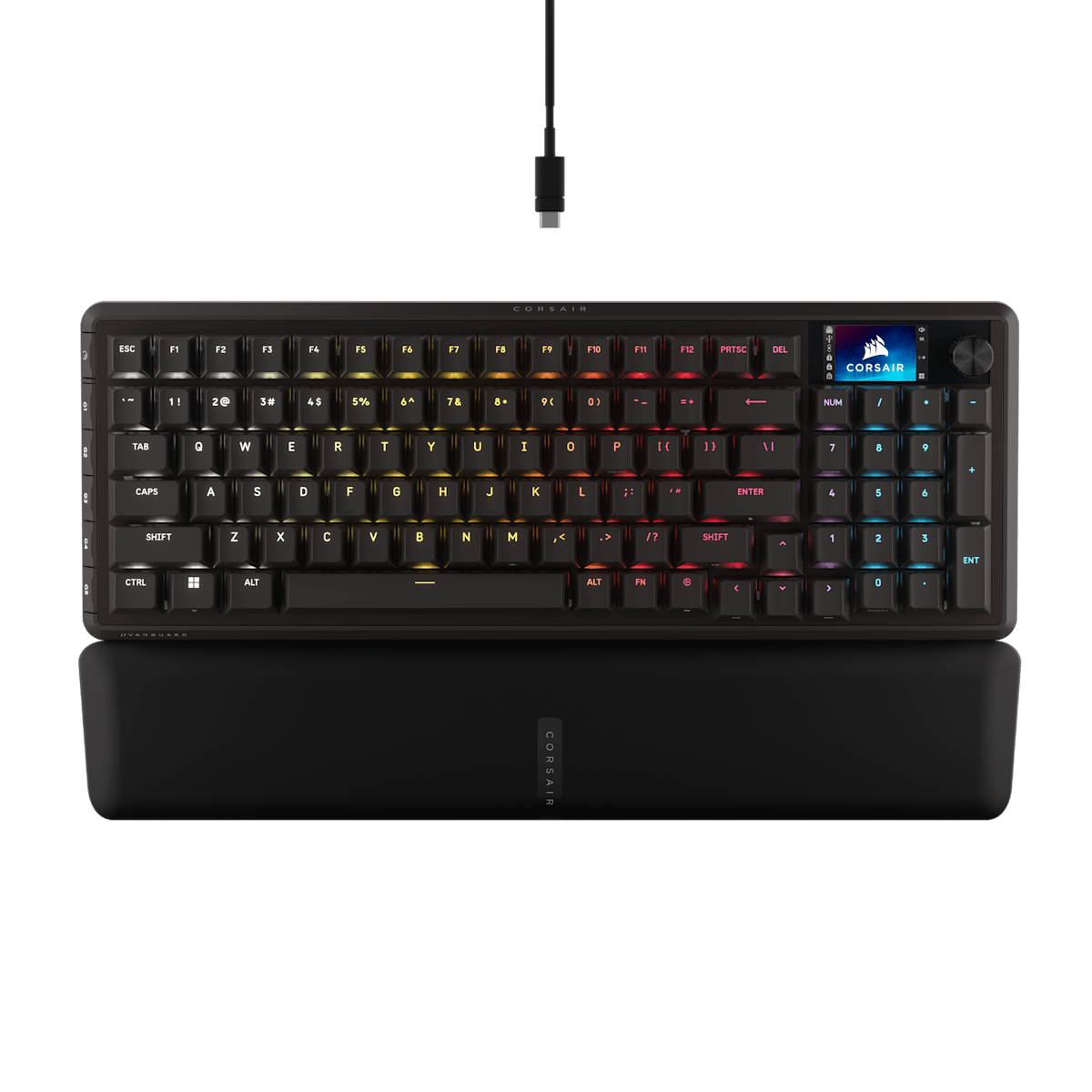 Corsair Vanguard 96 Mechanical Gaming Keyboard, цвет: Чёрный, вариант 1 — фото 1