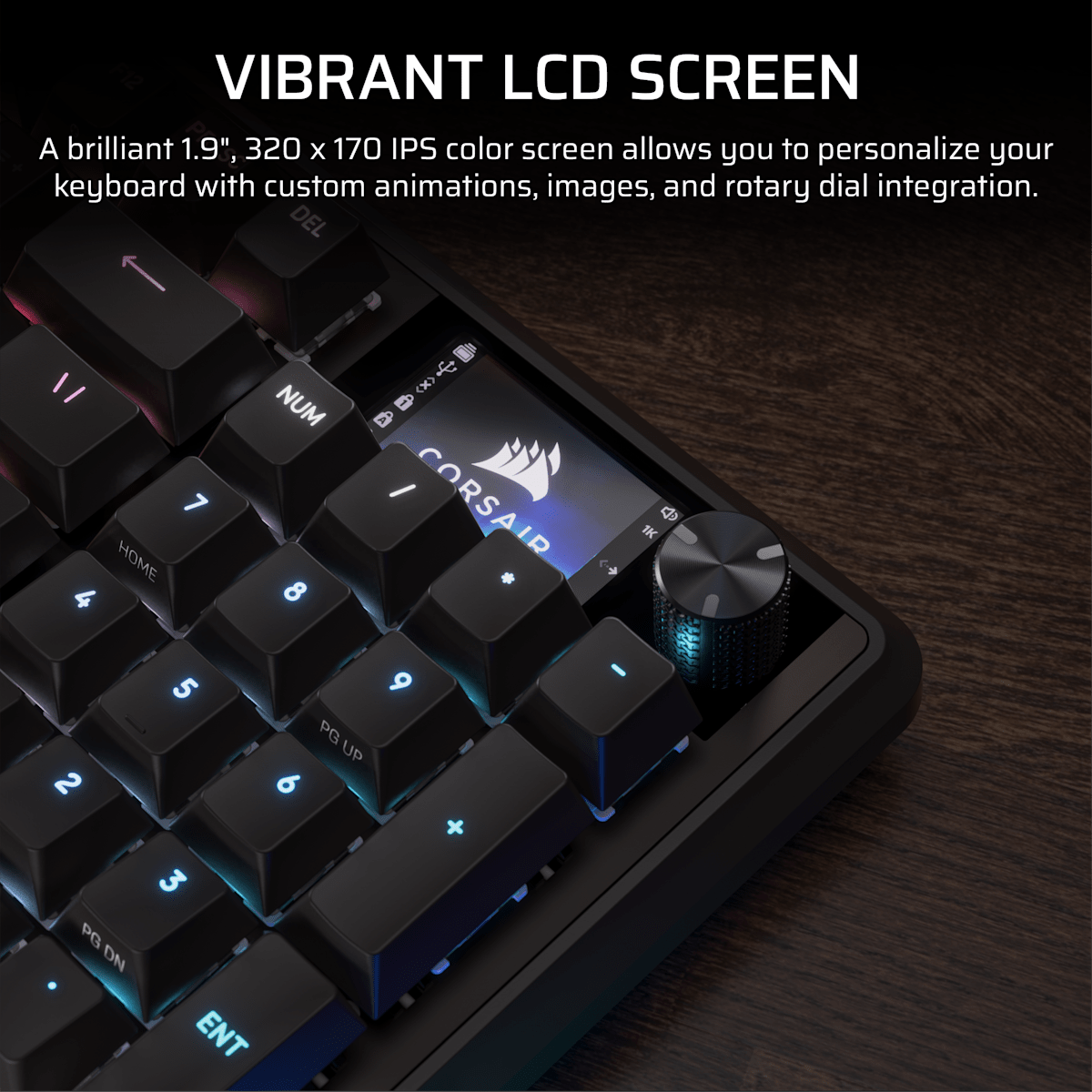 Corsair Vanguard 96 Mechanical Gaming Keyboard, цвет: Чёрный, вариант 1 — фото 6