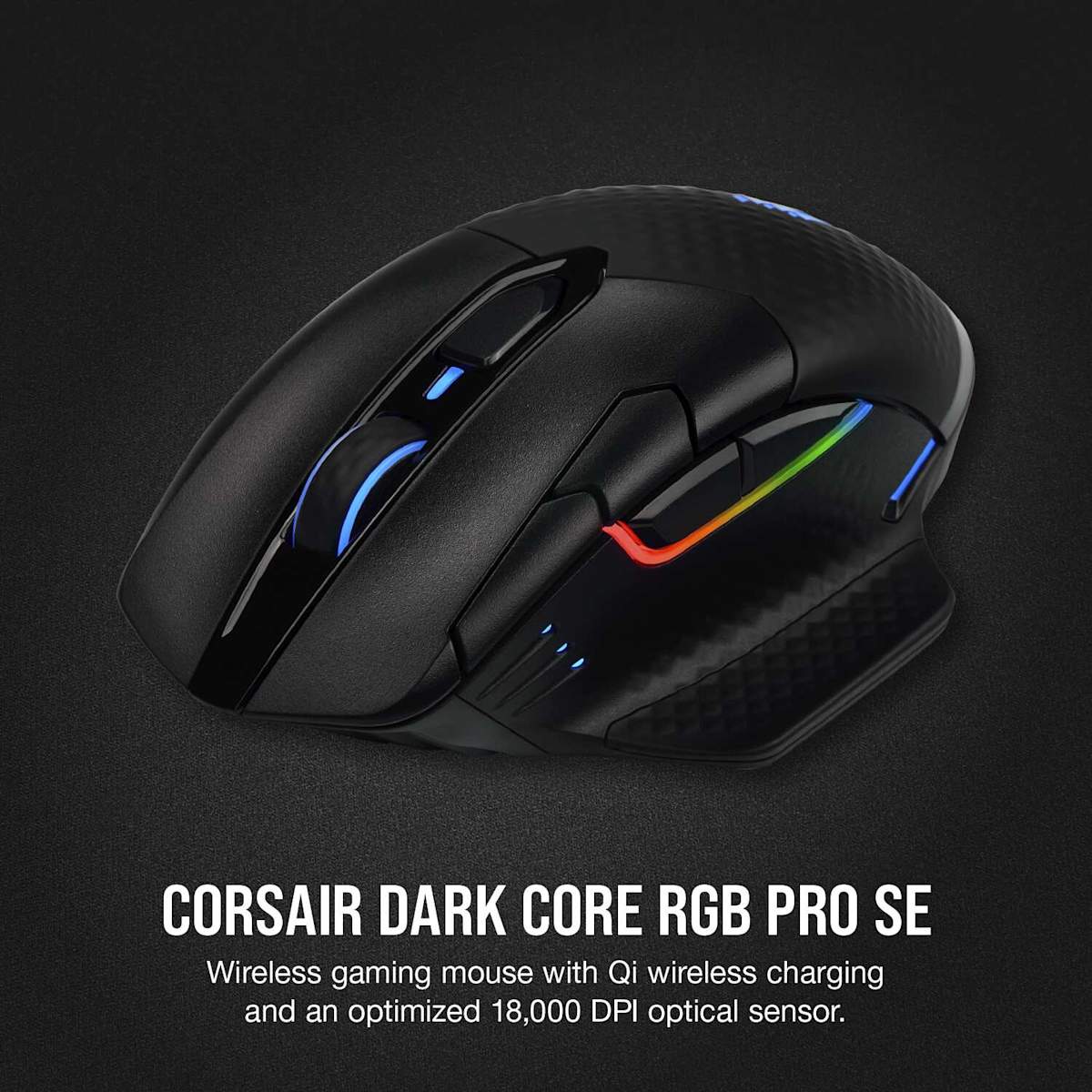 Corsair Dark Core Rgb Pro SE Wireless Gaming Mouse — фото 2