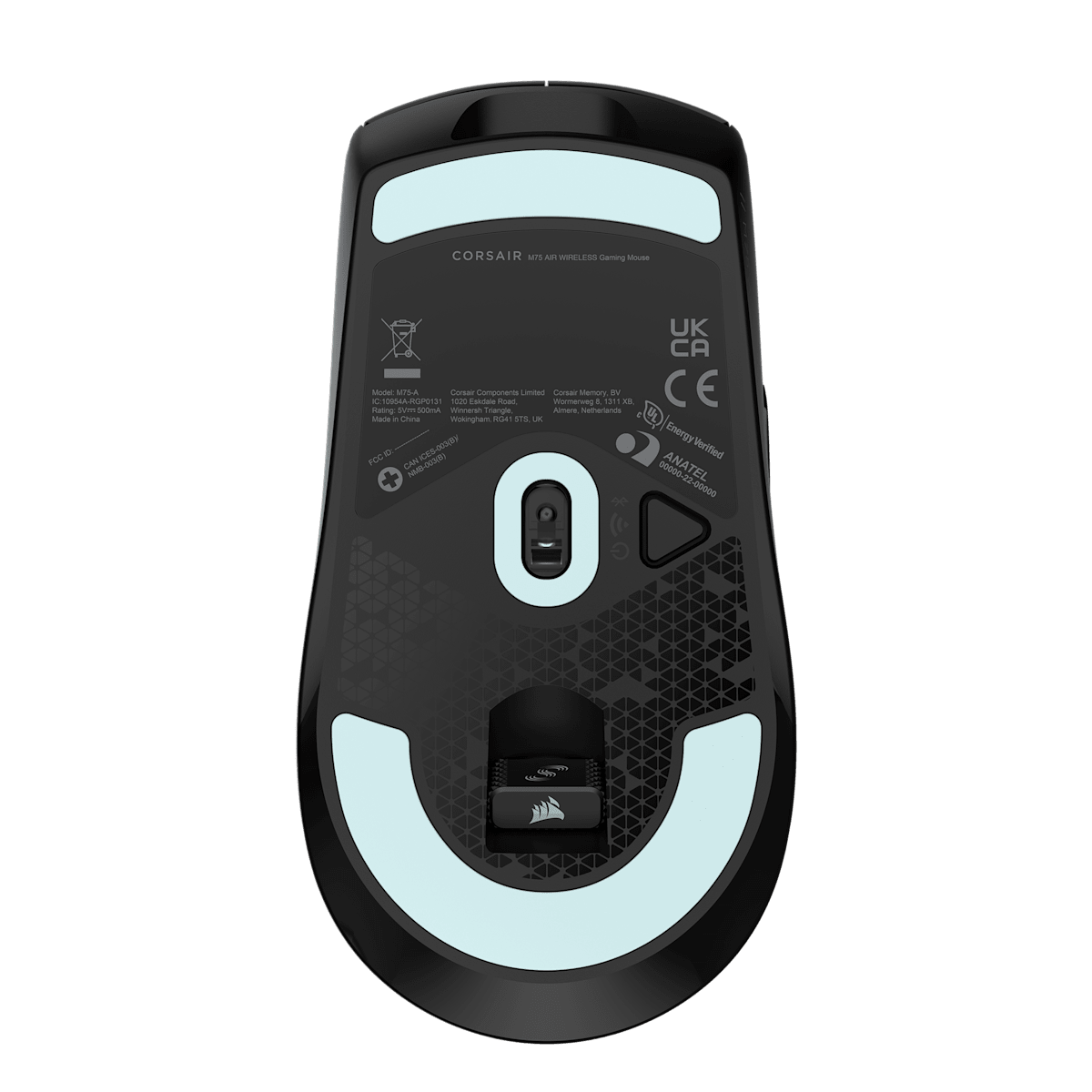 Corsair M75 Air Wireless Ultra-Lightweight Gaming Mouse, цвет: Чёрный — фото 10