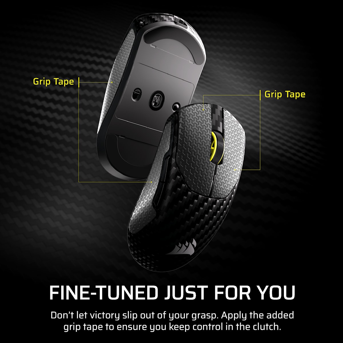 Corsair Sabre v2 Pro Carbon Fiber Wireless Gaming Mouse – Black — фото 7