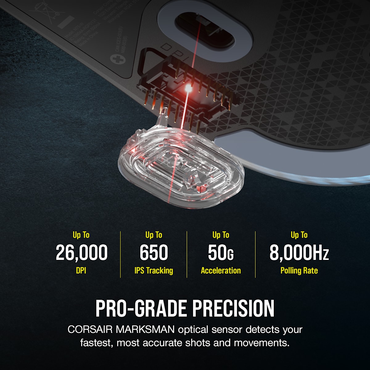Corsair M75 Lightweight RGB Gaming Mouse — фото 3