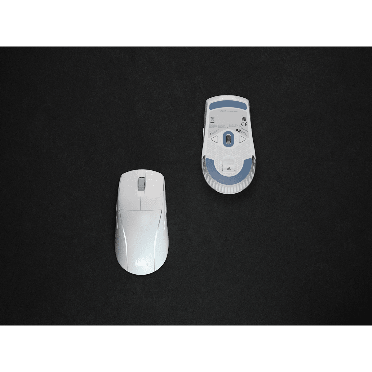 Corsair M75 Wireless Lightweight RGB Apple Gaming Mouse, цвет: Морозный белый — фото 5