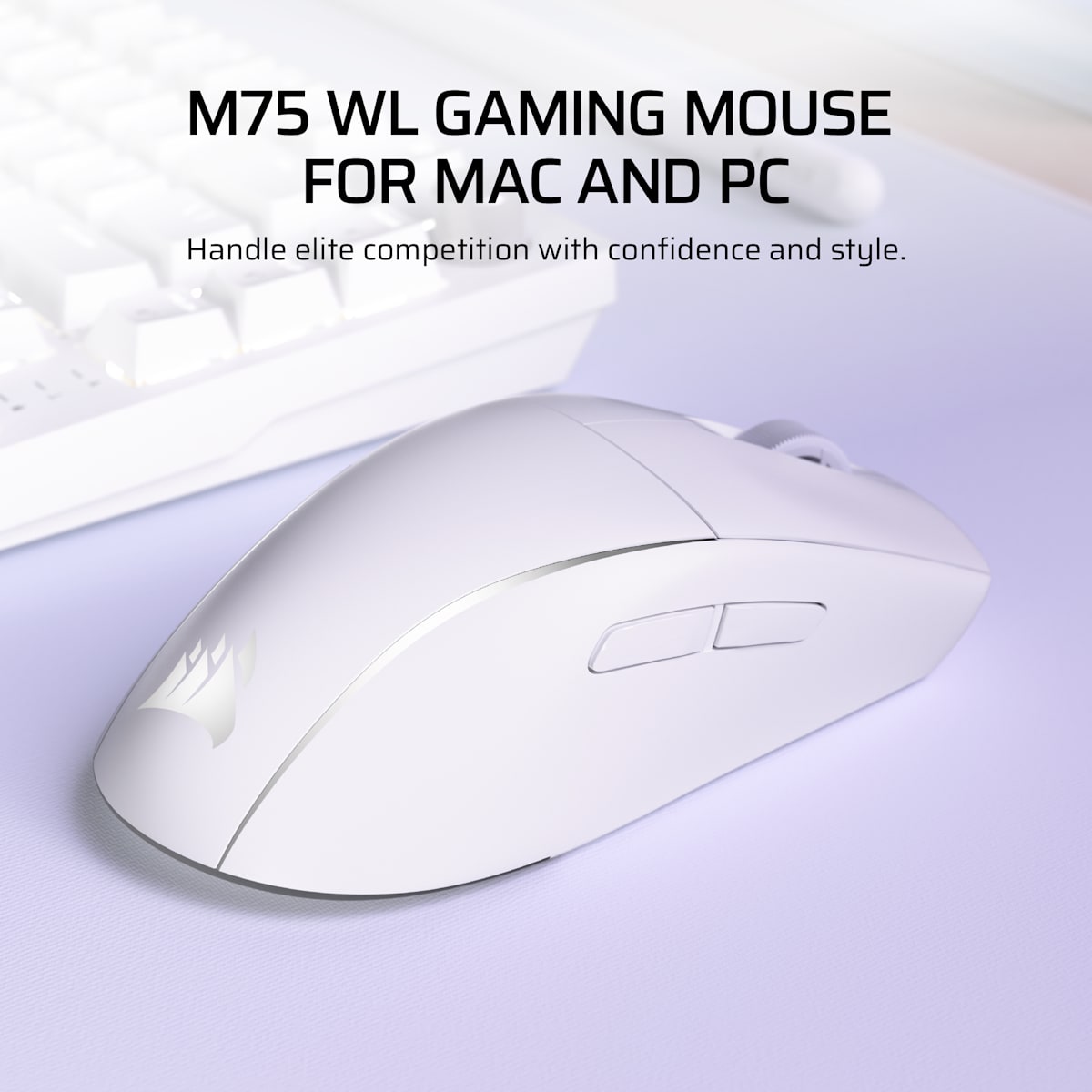 Corsair M75 Wireless Lightweight RGB Gaming Mouse, цвет: Синий — фото 2