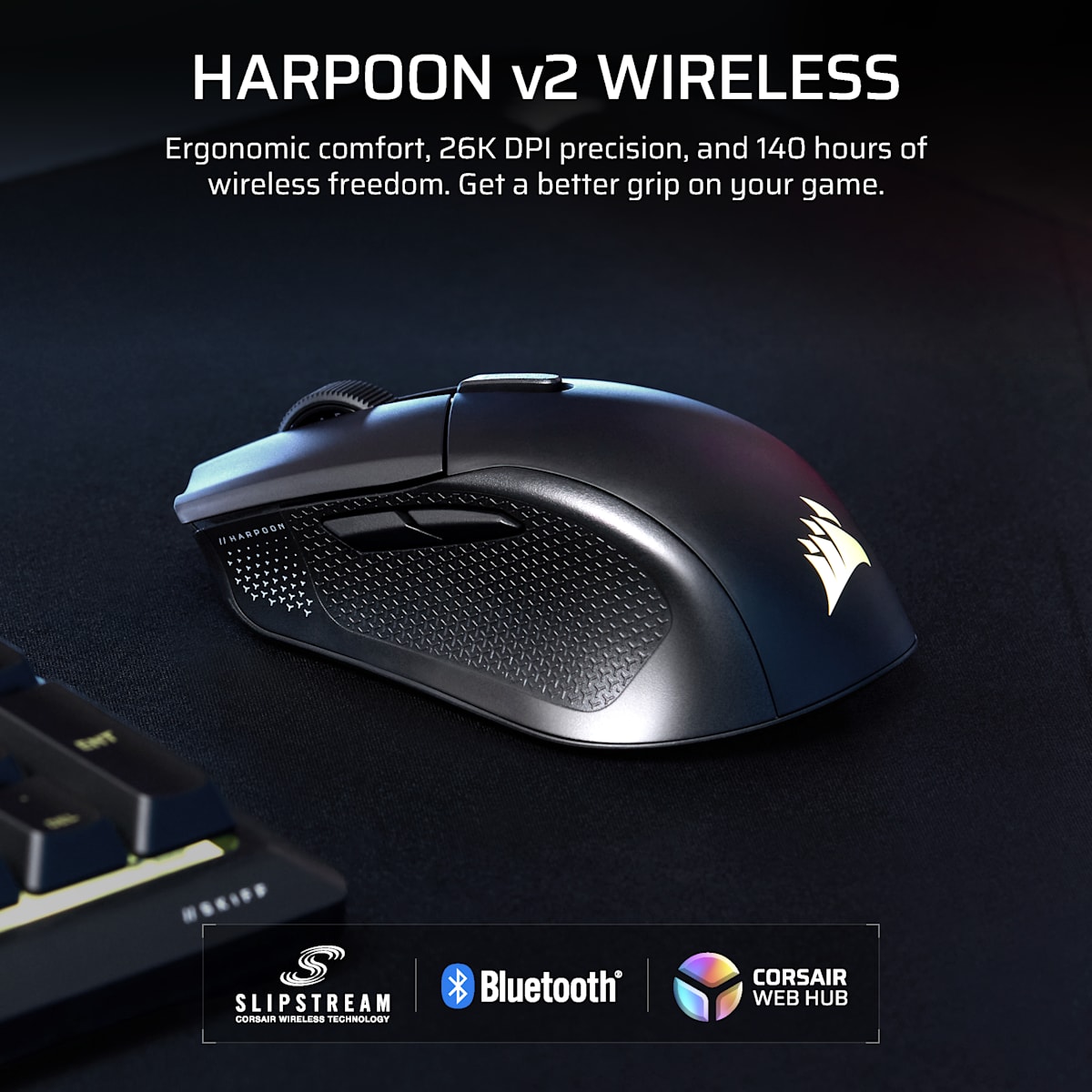 Corsair Harpoon v2 Wireless Gaming Mouse — фото 2