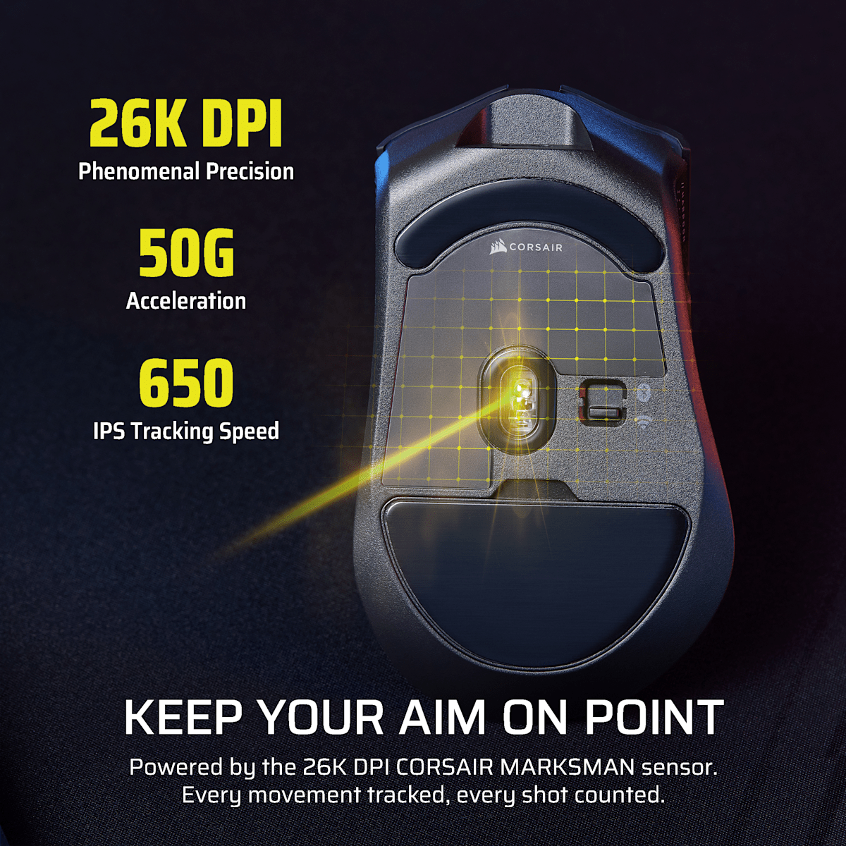 Corsair Harpoon v2 Wireless Gaming Mouse — фото 4