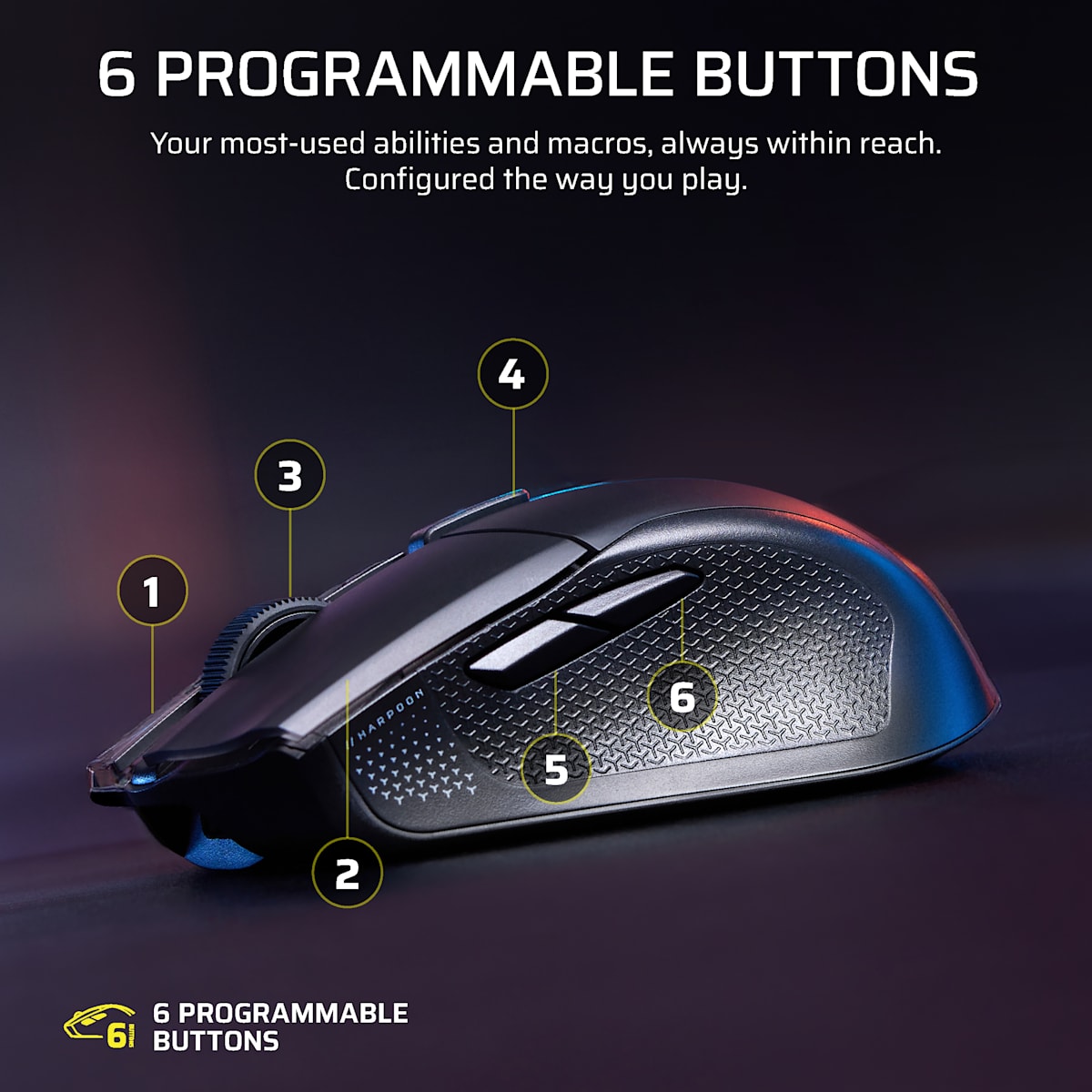 Corsair Harpoon v2 Wireless Gaming Mouse — фото 5
