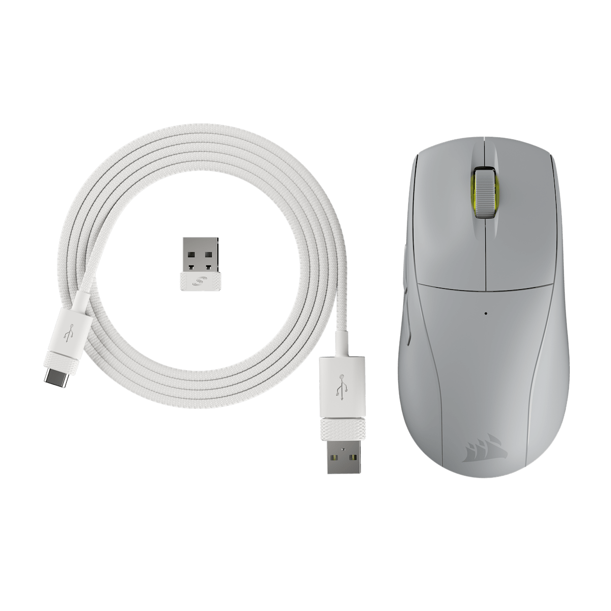 Corsair M75 Air Wireless Ultra-Lightweight Gaming Mouse — Light, цвет: Серый — фото 10