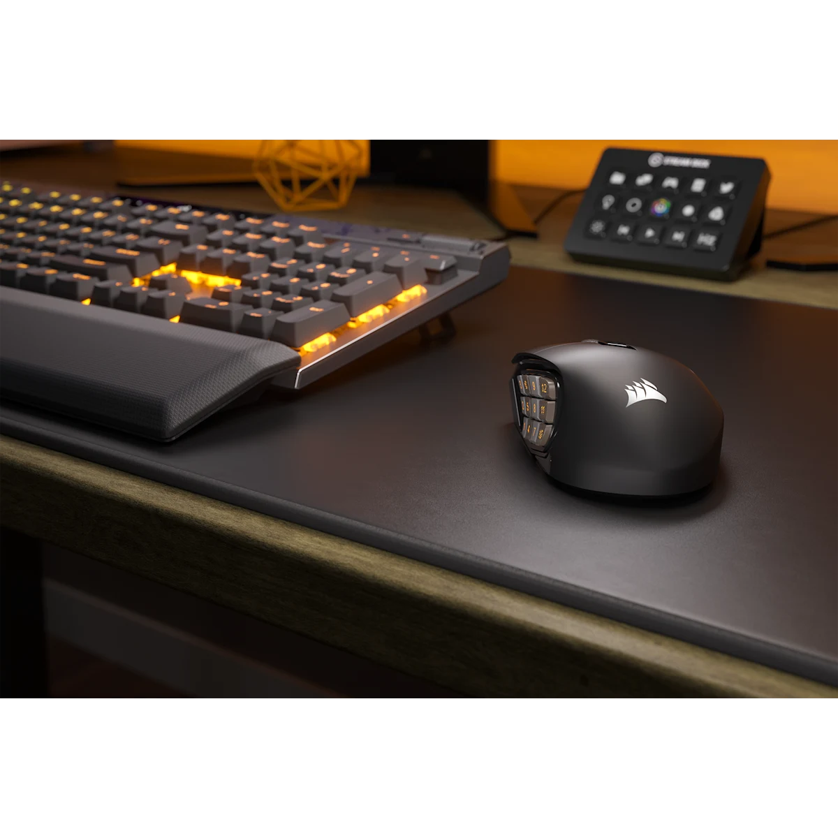 Corsair Scimitar Elite Wireless Mmo Gaming Mouse — фото 10