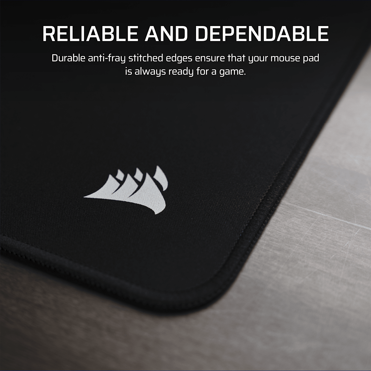 Corsair MM Anti-fray Cloth Gaming Mouse Pad, цвет: Чёрный / 3xl — фото 5
