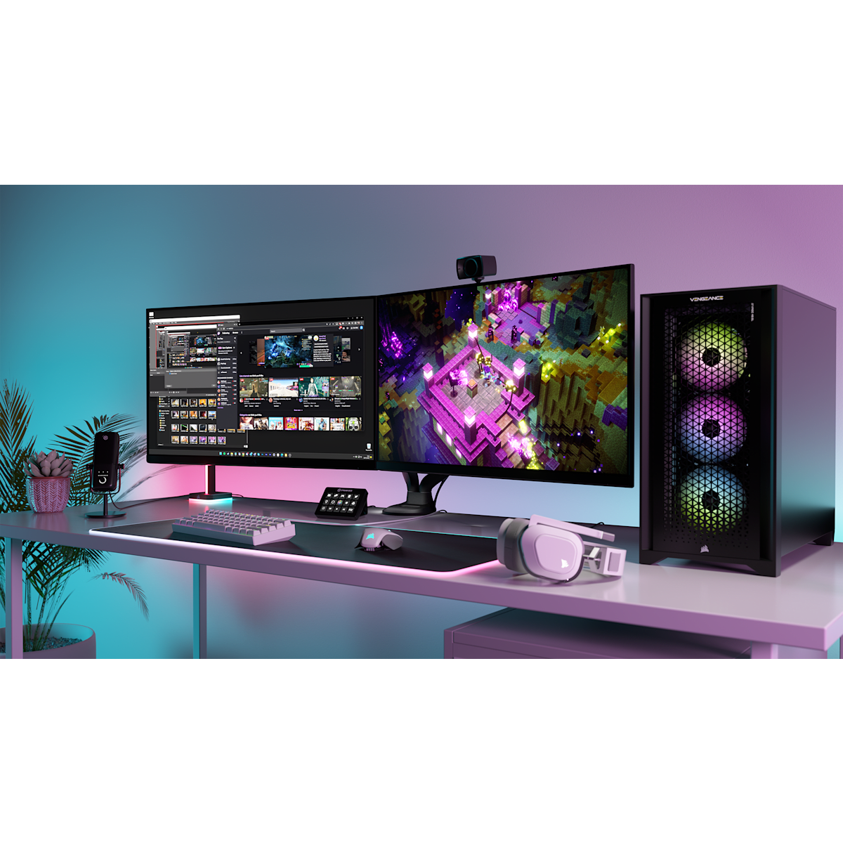 Corsair Xeneon 315QHD165 32-Inch IPS Gaming Monitor, QHD (2560 x 1440), 165Hz, 1ms, HDR-ready, 1.07 Billion Colors, цвет: With Stand — фото 10