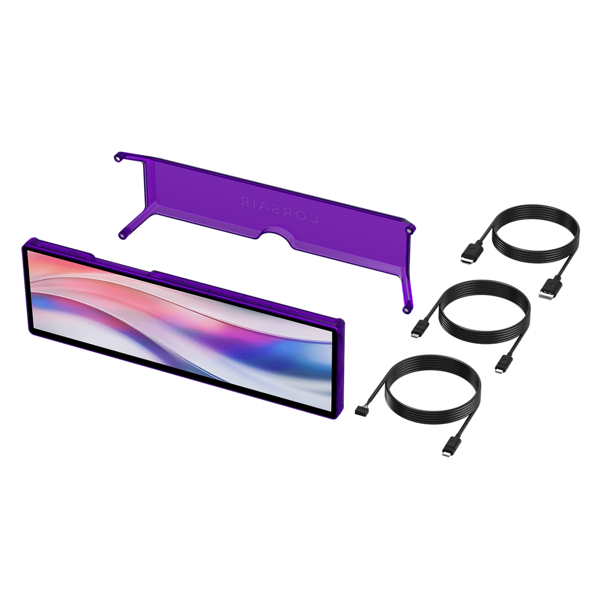 Corsair Xeneon Edge 14.5" LCD Touchscreen, цвет: Фиолетовый — фото 10