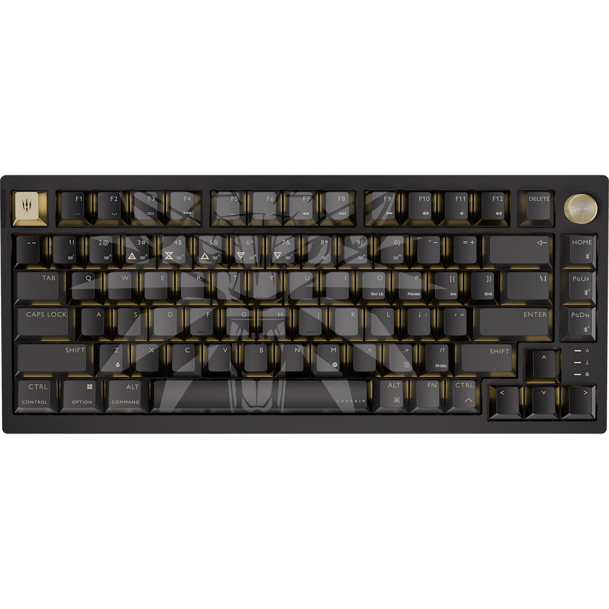 Corsair K65 Plus Wireless 75% RGB Mechanical Gaming Keyboard - Witcher 3: Wild Hunt 10th Anniversary Edition — фото 1