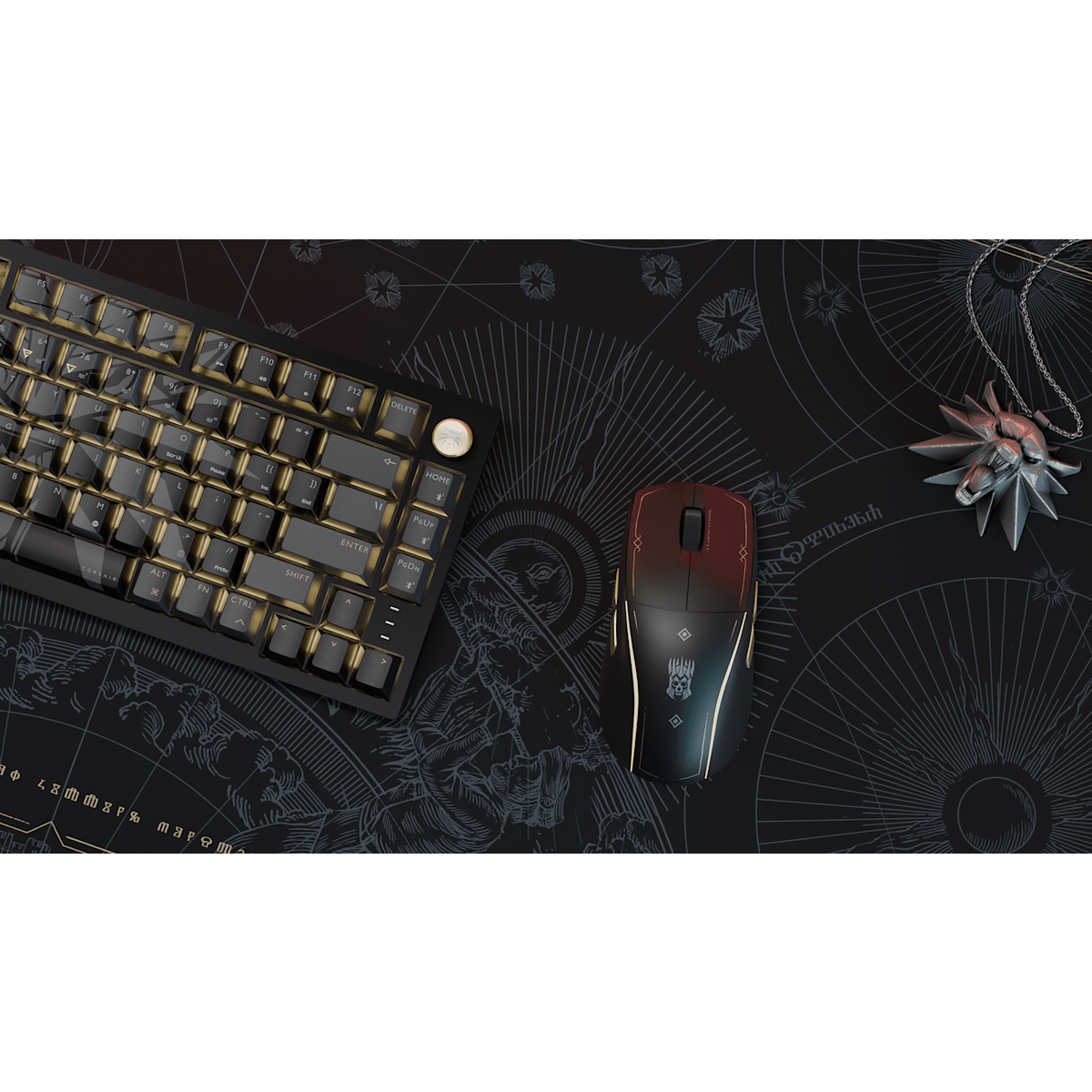 Corsair M75 Wireless Lightweight RGB Gaming Mouse - Witcher 3: Wild Hunt 10th Anniversary Edition — фото 6