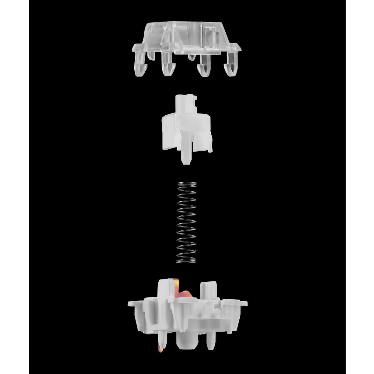 Corsair Drop Holy Panda X Clear Mechanical Switches, Tactile, 3-Pin, 35 Pack (MDX-36770-1) — фото 4