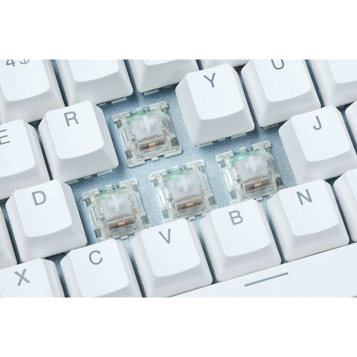 Corsair Drop Holy Panda X Clear Mechanical Switches, Tactile, 3-Pin, 35 Pack (MDX-36770-1) — фото 1