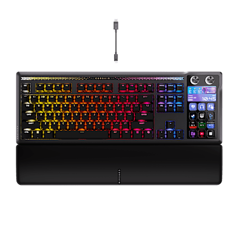 Corsair Galleon 100 SD Stream Deck-Integrated Mechanical Keyboard, цвет: Чёрный