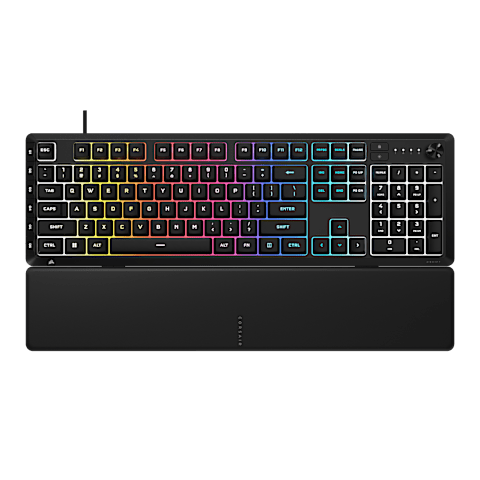 Corsair Skiff 100 Plus Gaming Keyboard, цвет: Na - North American Layout