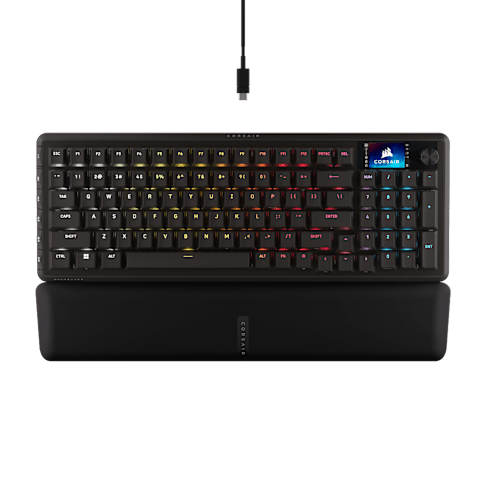 Corsair Vanguard Pro 96 Hall Effect Gaming Keyboard, цвет: Чёрный