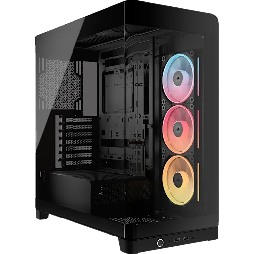 CORSAIR FRAME 4500X LX-R RGB iCUE LINK Panoramic Glass Mid-Tower PC Case