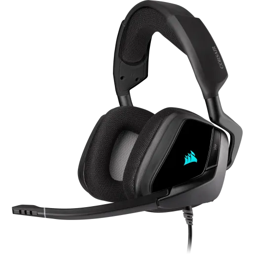 CORSAIR VOID RGB ELITE USB Premium Gaming Headset with 7.1 Surround Sound - Carbon (EU) (Revival Series)