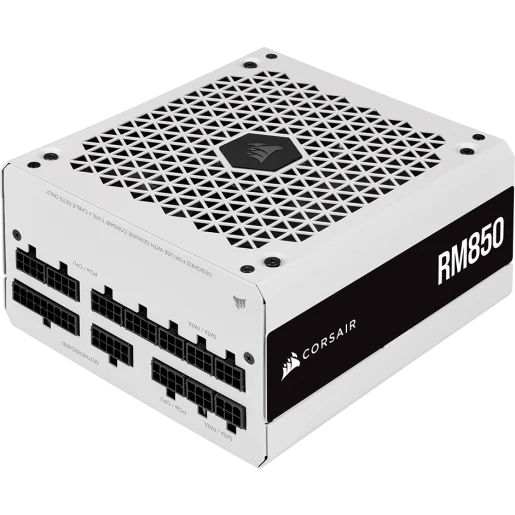 CORSAIR RM White™ RM850 - 850 Watt 80 PLUS Gold Fully Modular ATX PSU (UK) (Refurbished)