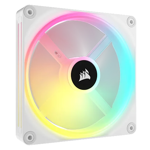 CORSAIR Kit di espansione per ventole PWM per PC da 140 mm iCUE LINK QX140 RGB - Bianco (Revival Series)