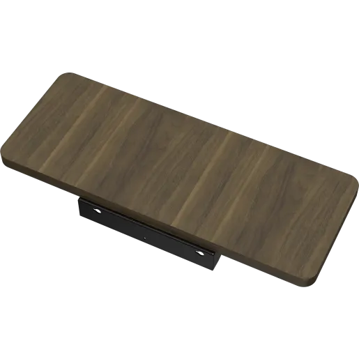 CORSAIR Platform Series Desk Extension, Wood, Dark Walnut Stain