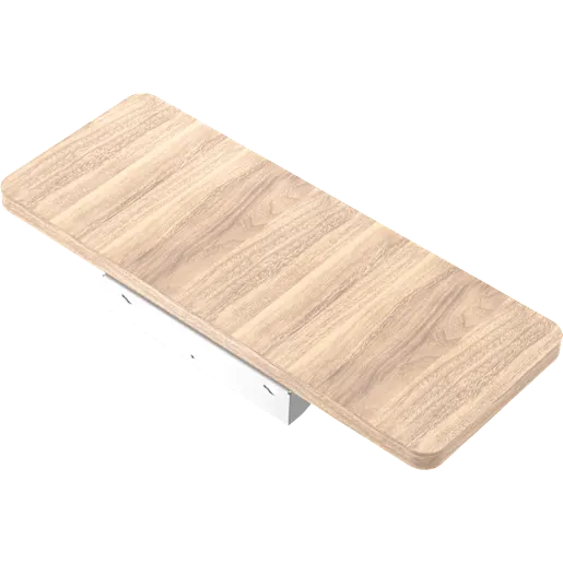 CORSAIR Platform 4 Desk Extension, Wood, Light Pine stain