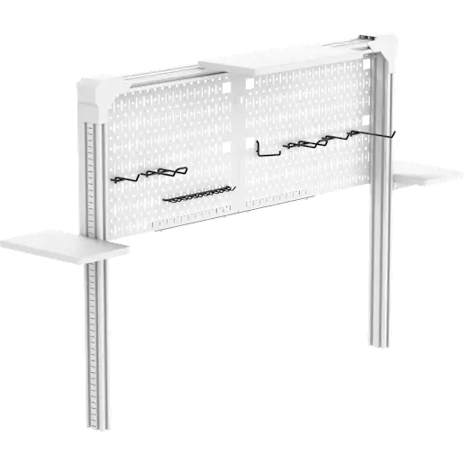 CORSAIR Multi Frame Pegboard Desk Organizer for Platform:4 - White