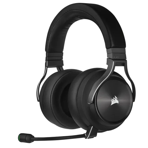 CORSAIR Auriculares para juegos de alta fidelidad VIRTUOSO RGB WIRELESS XT, color slate (EU) (Revival Series)