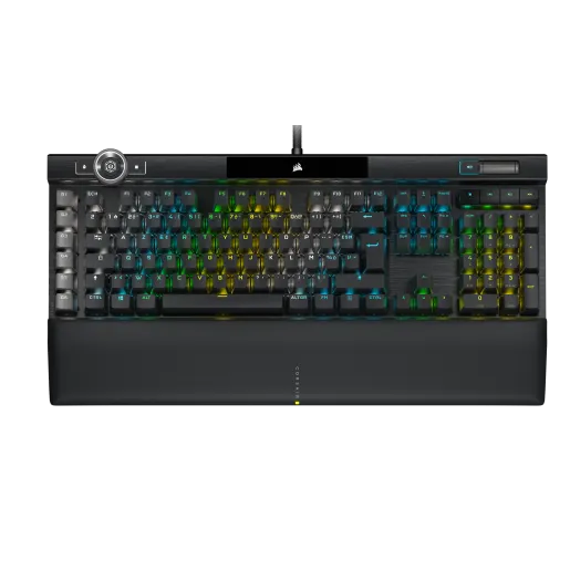 Clavier gaming optique-mécanique K100 RGB - Switch CORSAIR OPX - Noir (FR)