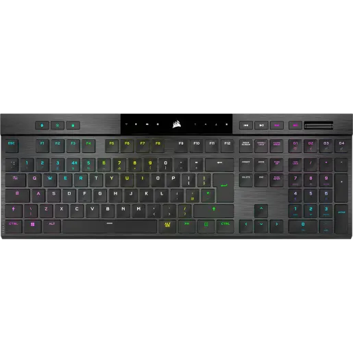 CORSAIR K100 AIR WIRELESS RGB Ultra-Thin Mechanical Gaming Keyboard - CHERRY MX Ultra Low Profile Tactile