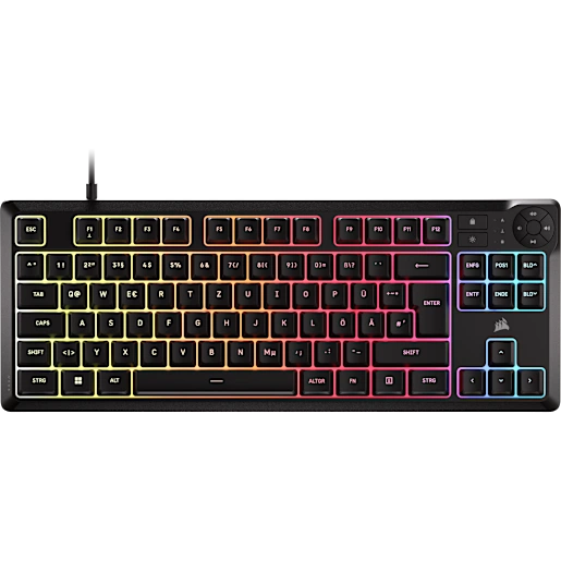 CORSAIR K55 CORE TKL RGB Gaming-Tastatur (DE)